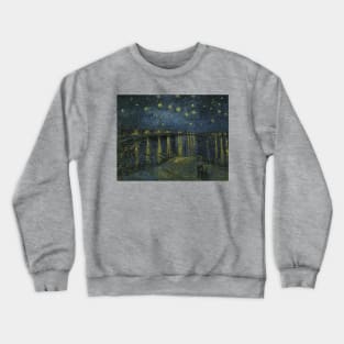 Starry Night Over the Rhône Crewneck Sweatshirt